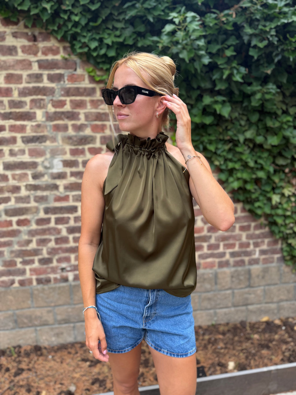 Blouse Maria Kaki