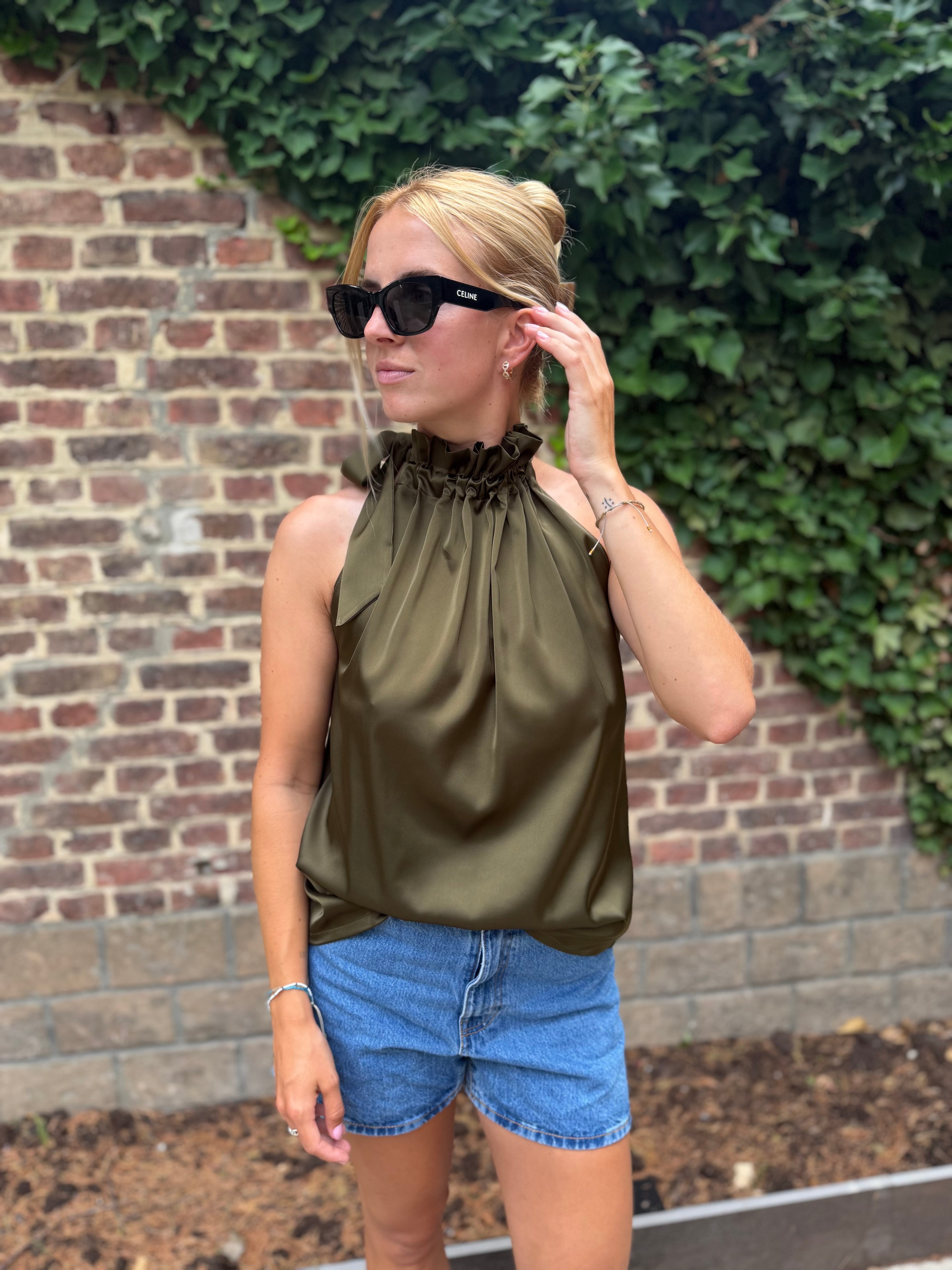 Blouse Maria Kaki