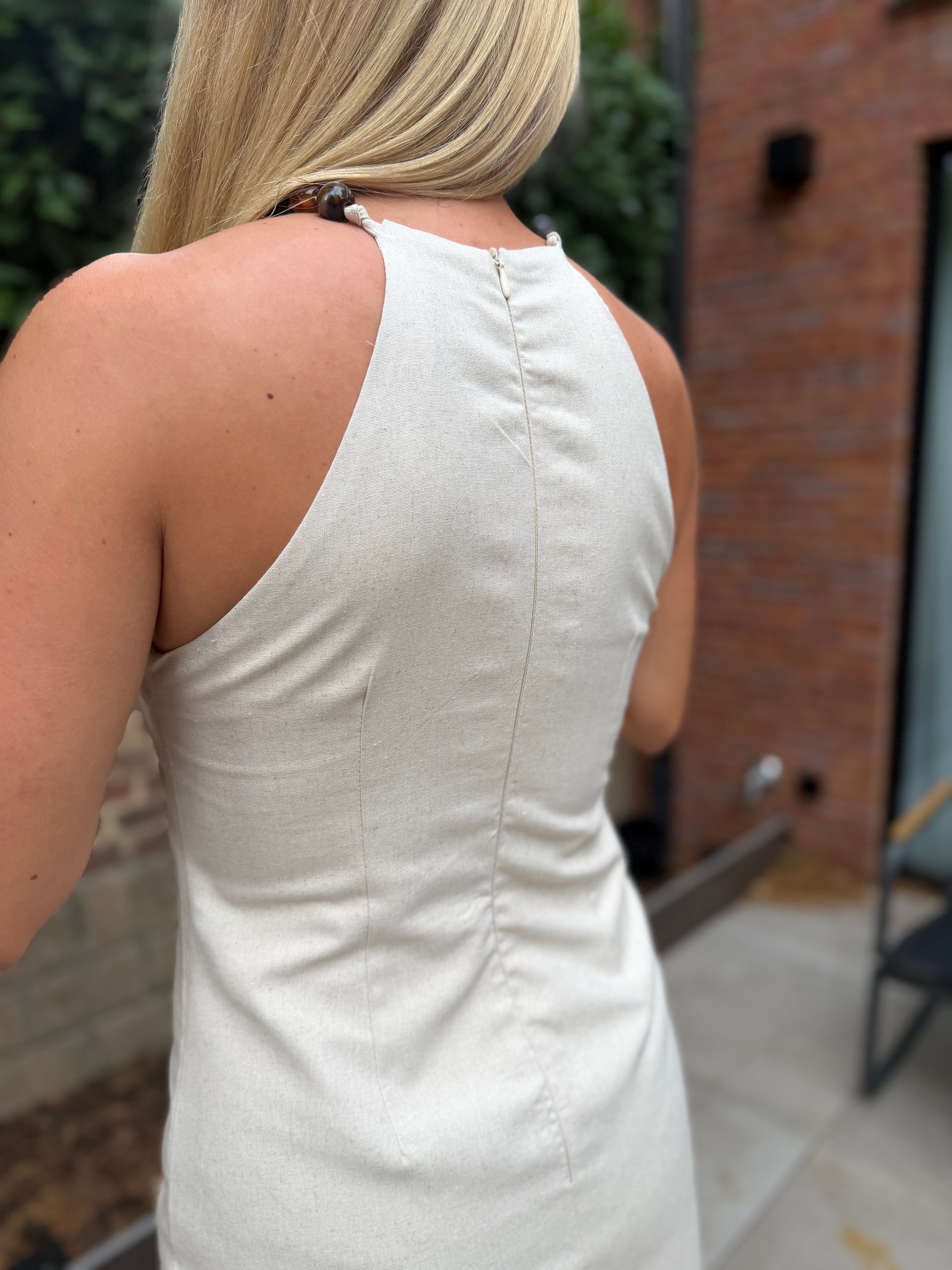 Robe Julia Beige