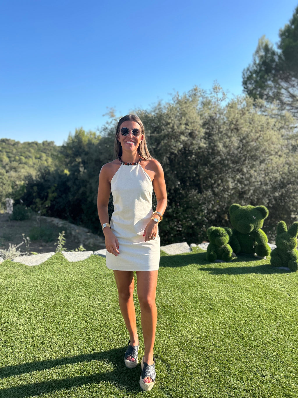 Robe Julia Beige