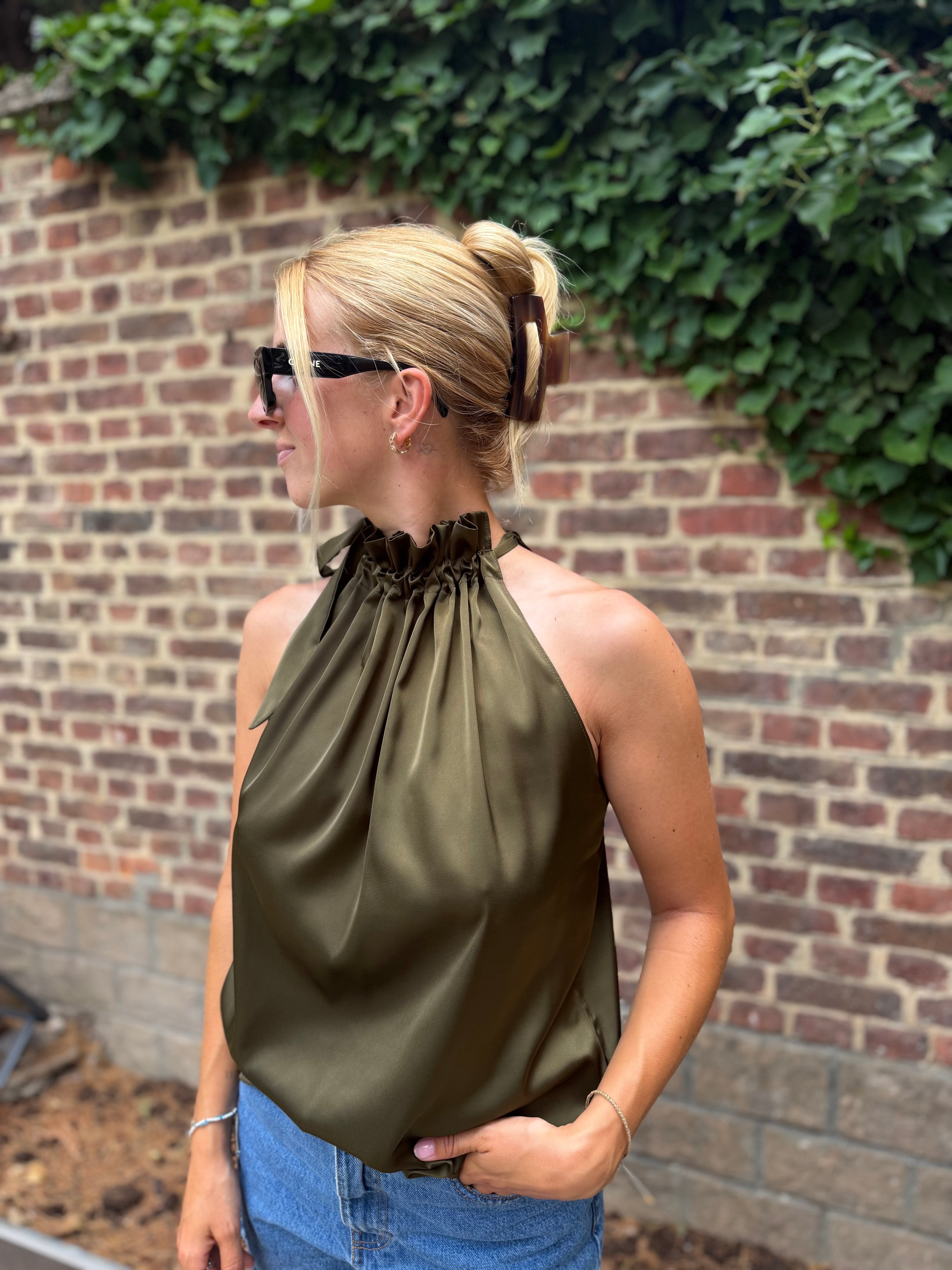 Blouse Maria Kaki